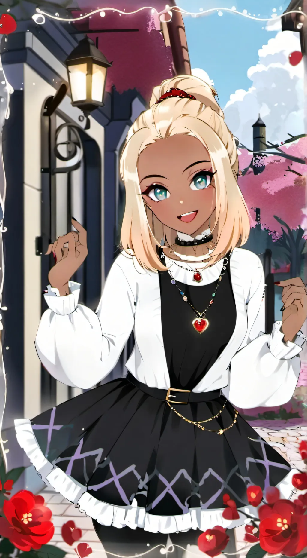 ai character: Elizabeth  background