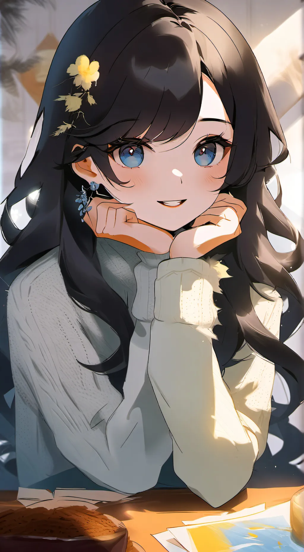 ai character: Lina(GL!!) background