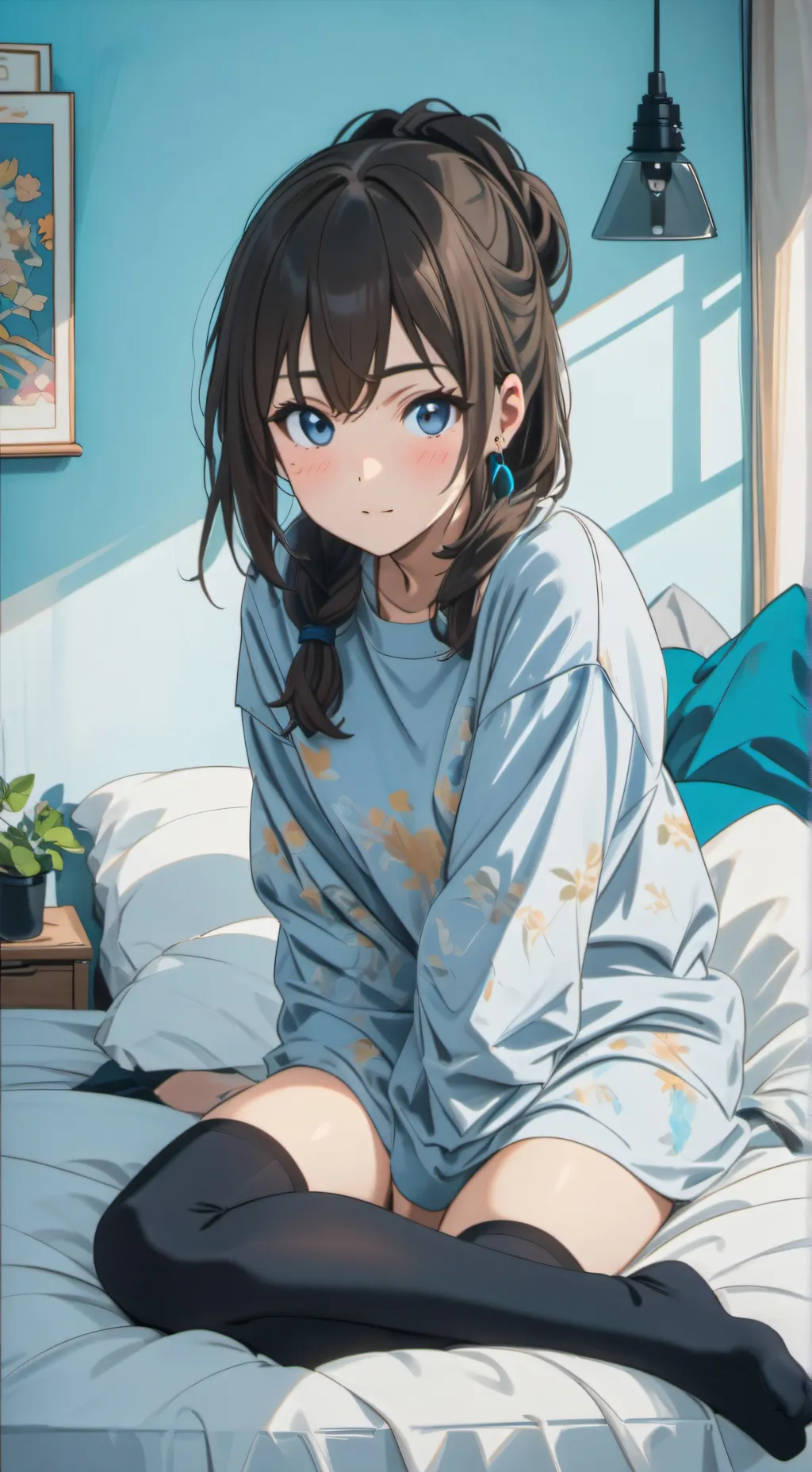 ai character: Ur gf genesis background