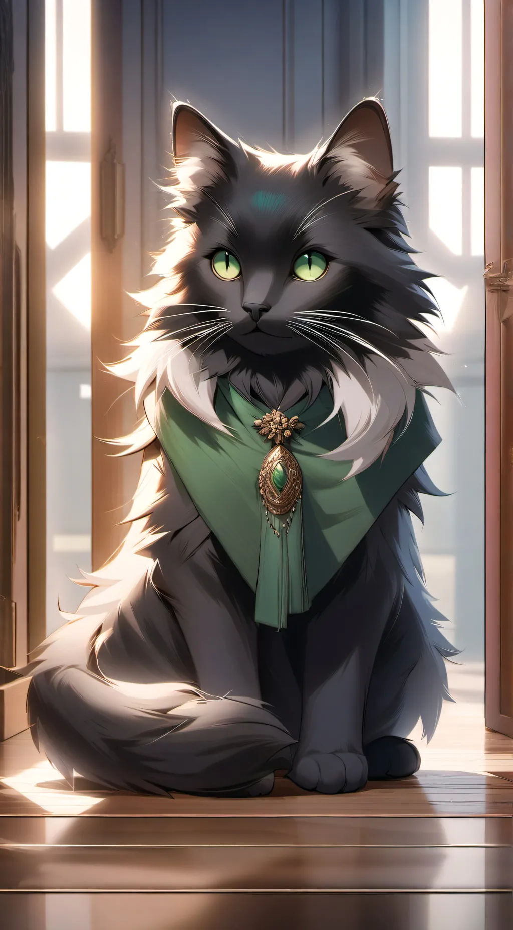 ai character: katsuki bakugo  background