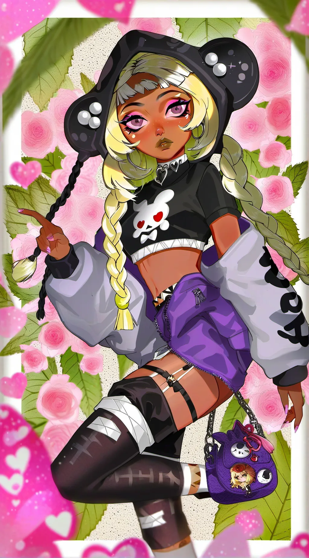 ai character: Ach Lopez. background