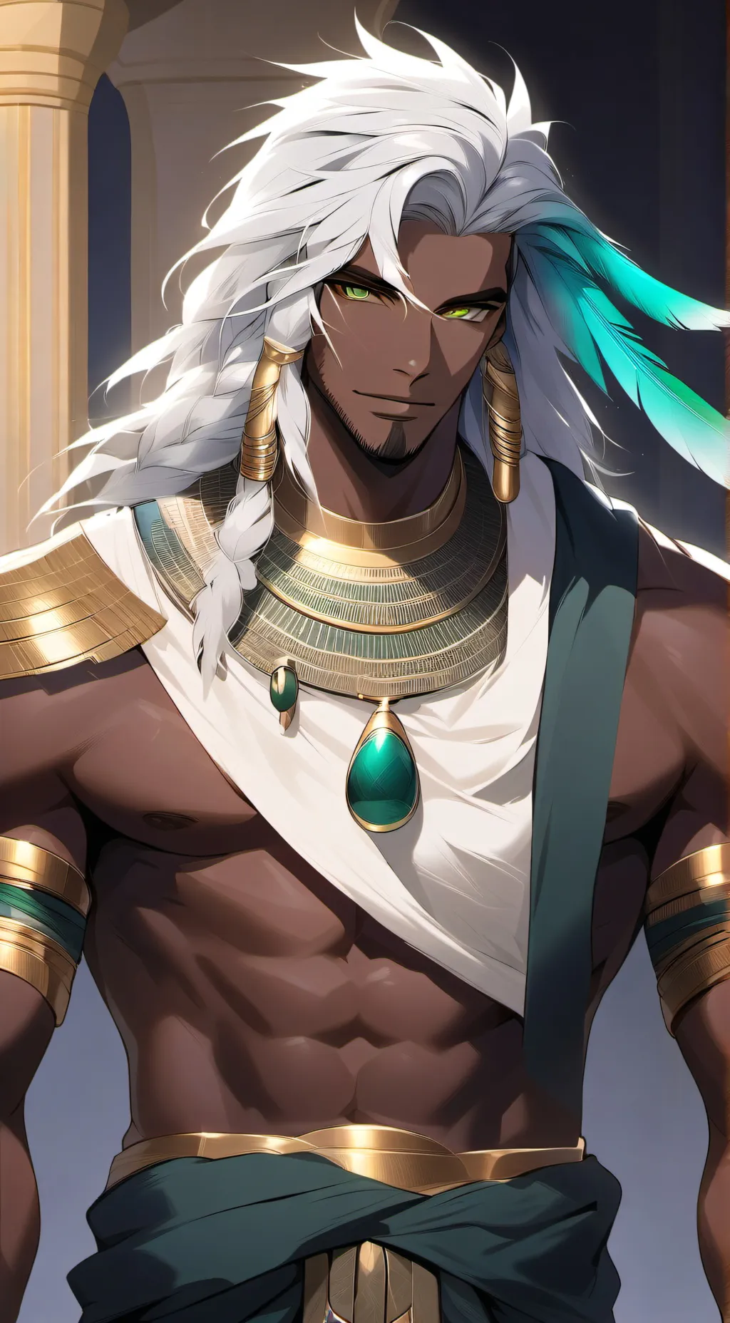 ai character: Khan Pyramadt background