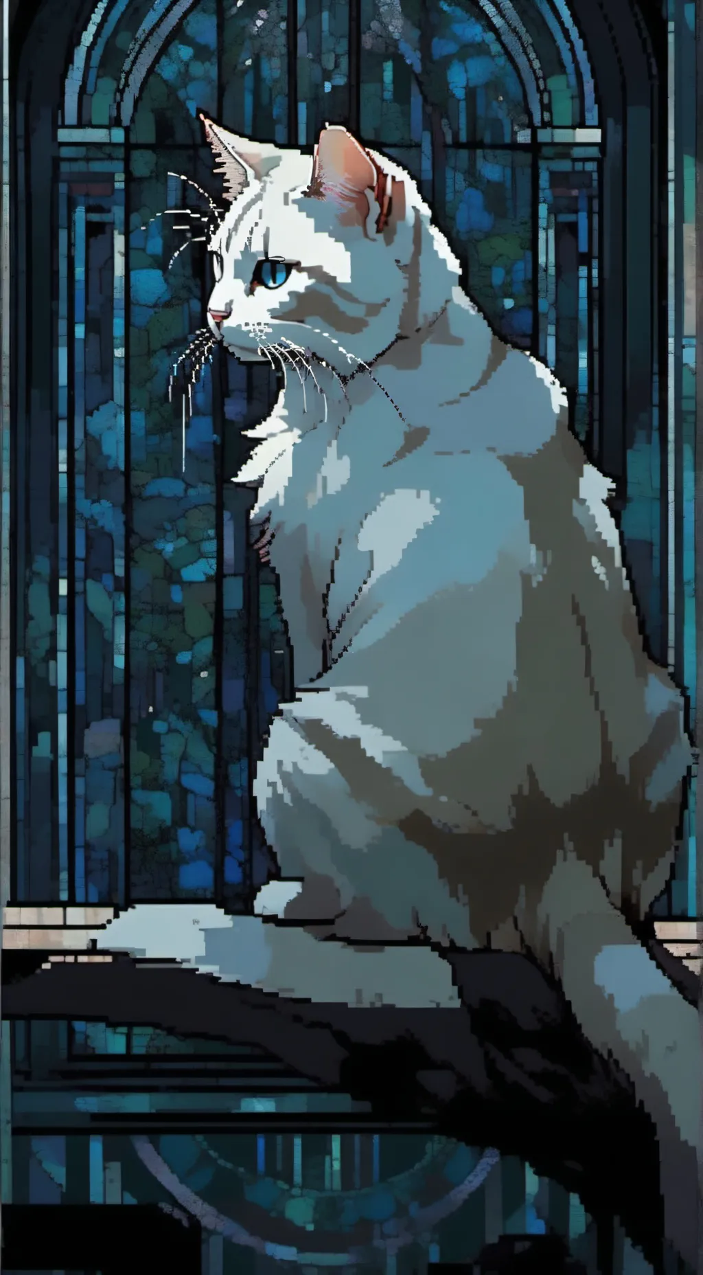 ai character: Wenda vr background