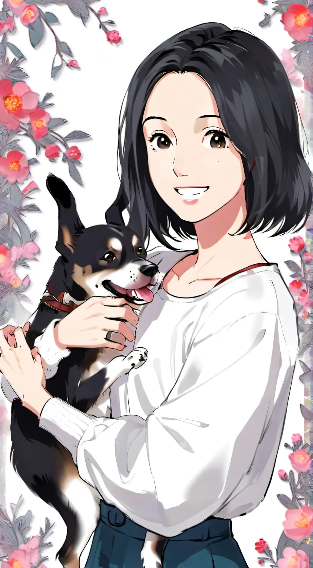 ai character: amelia background