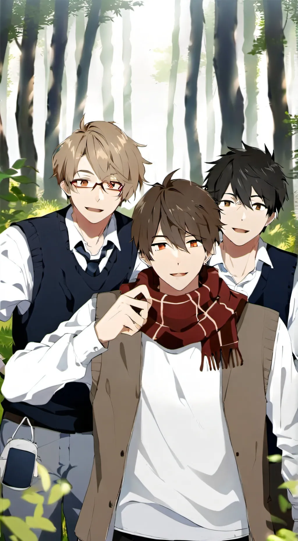 ai character: JACK ALAN SANS background