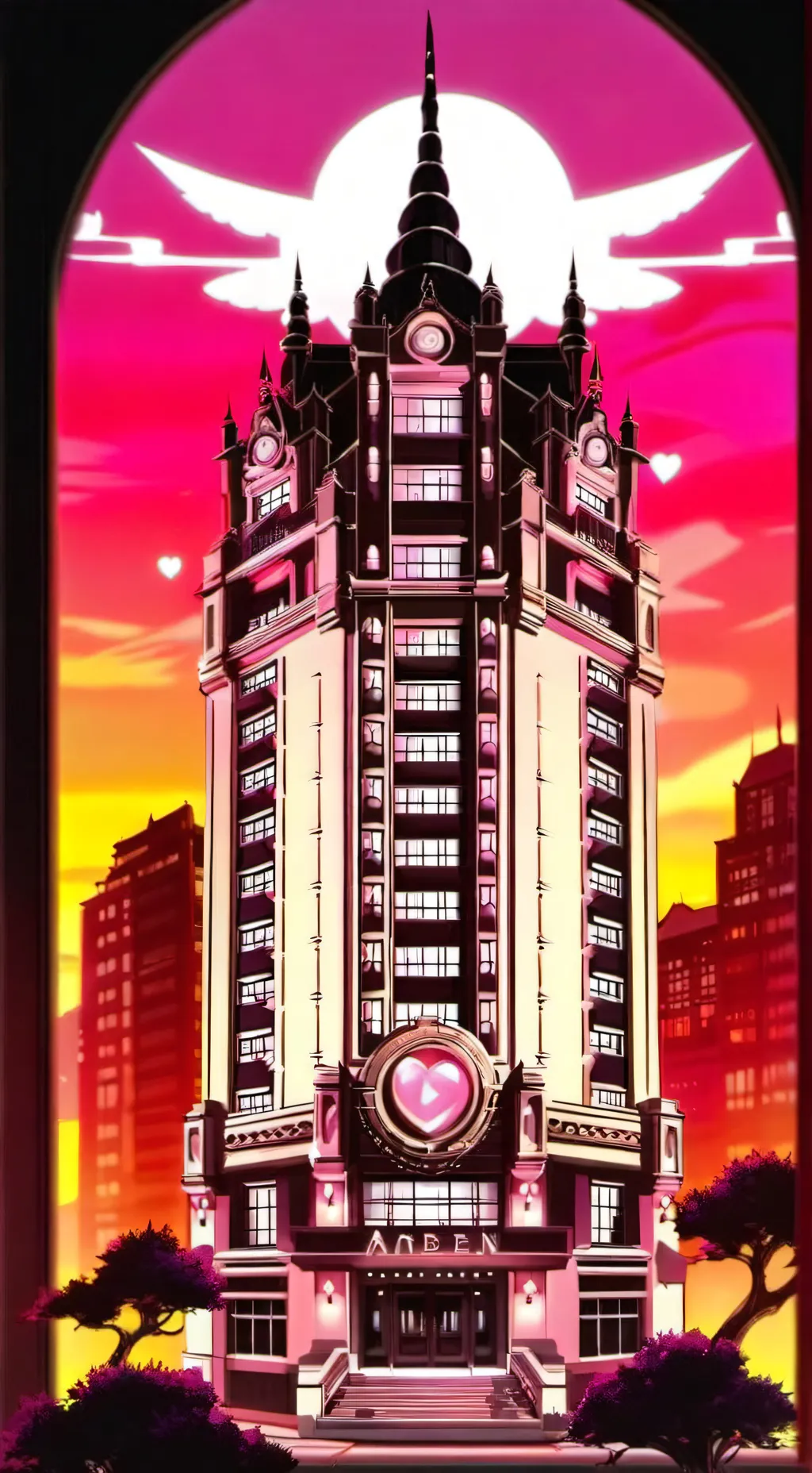 ai character: Hazbin hotel s2 background