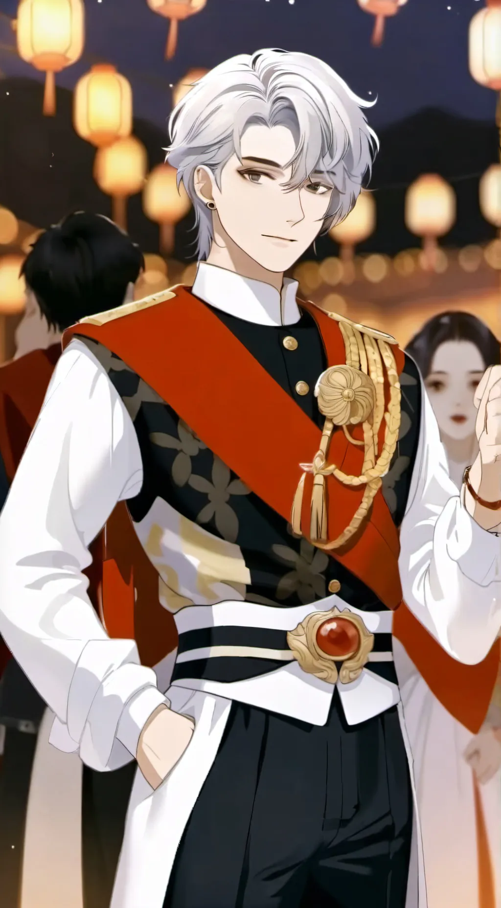 ai character: Álex  background