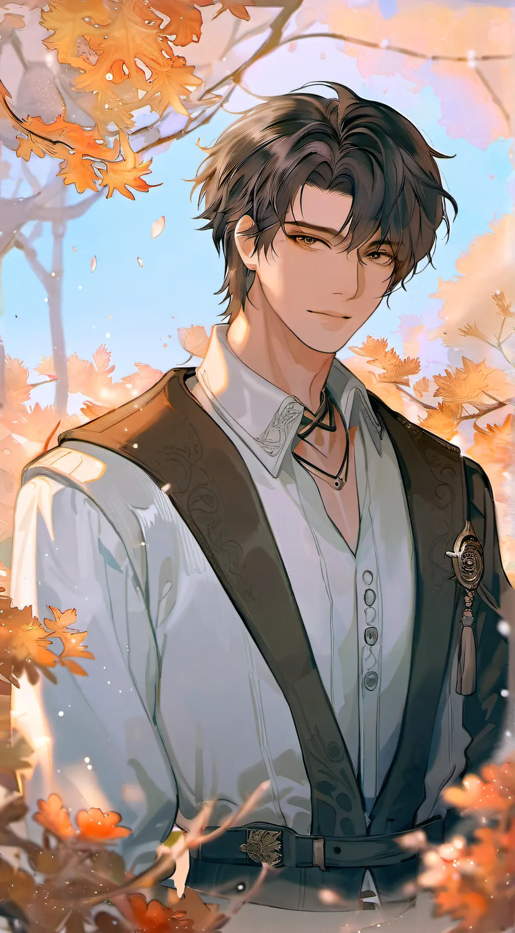 ai character: Osamu dazai background