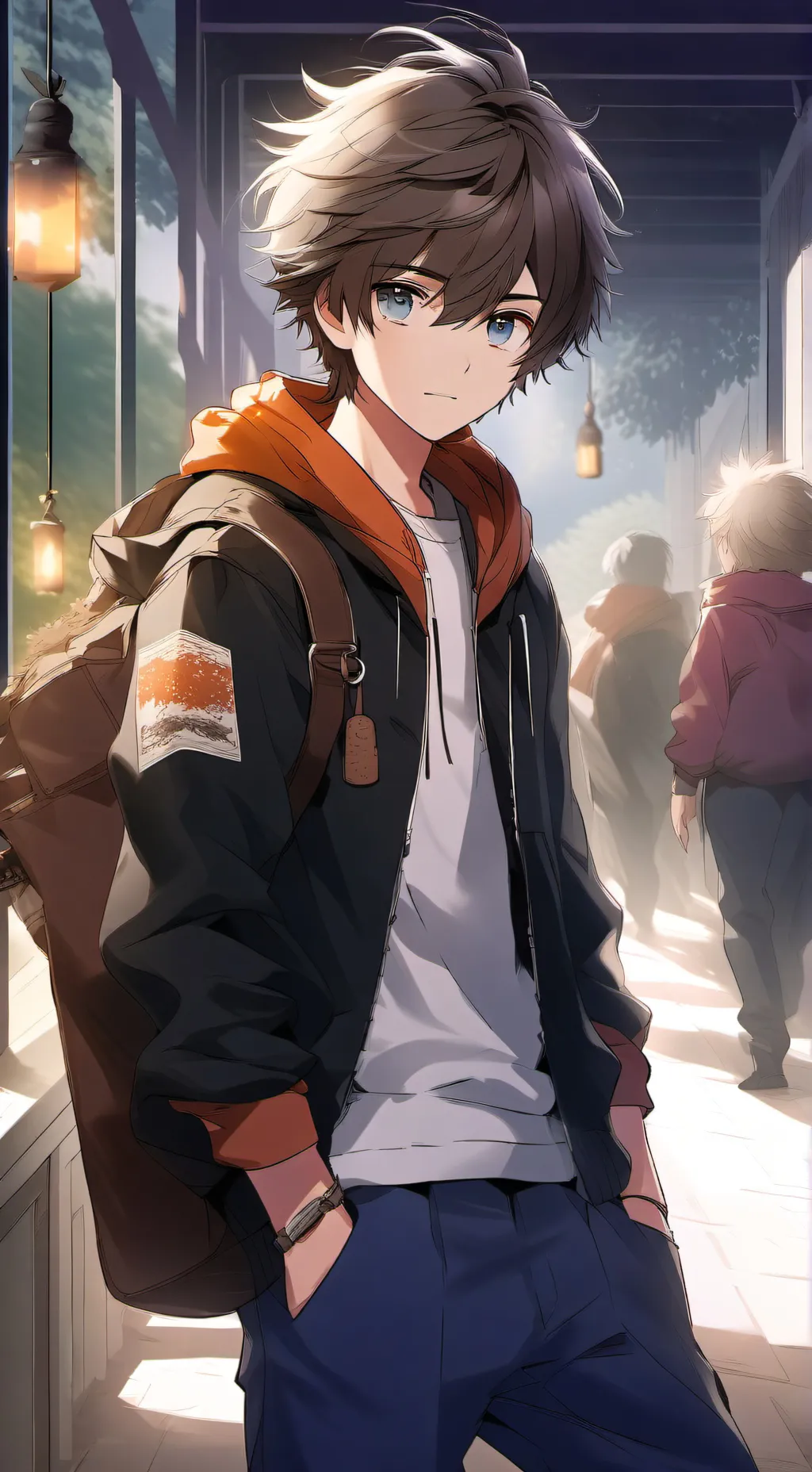 ai character: Beau background