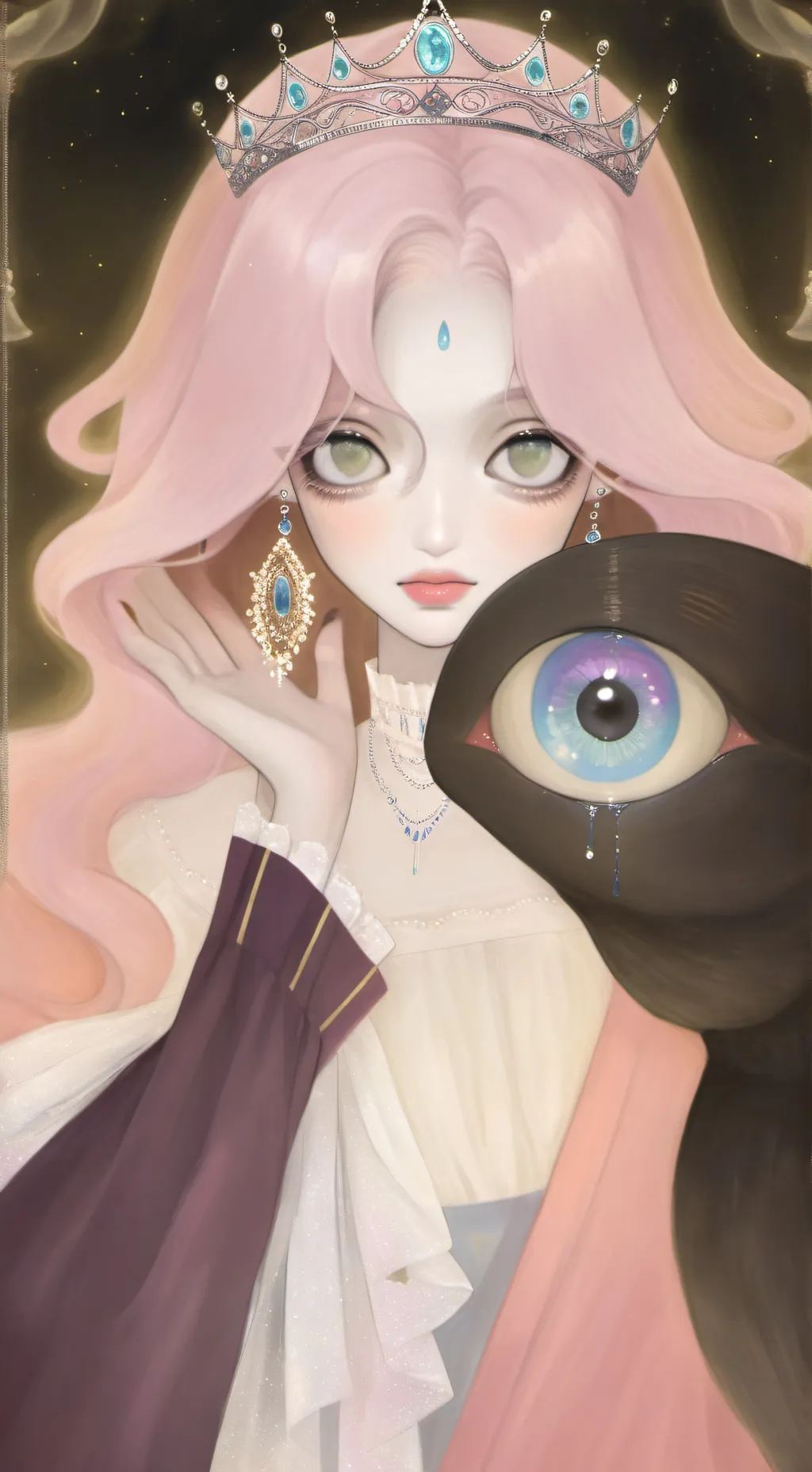 ai character: Scarcina inko background