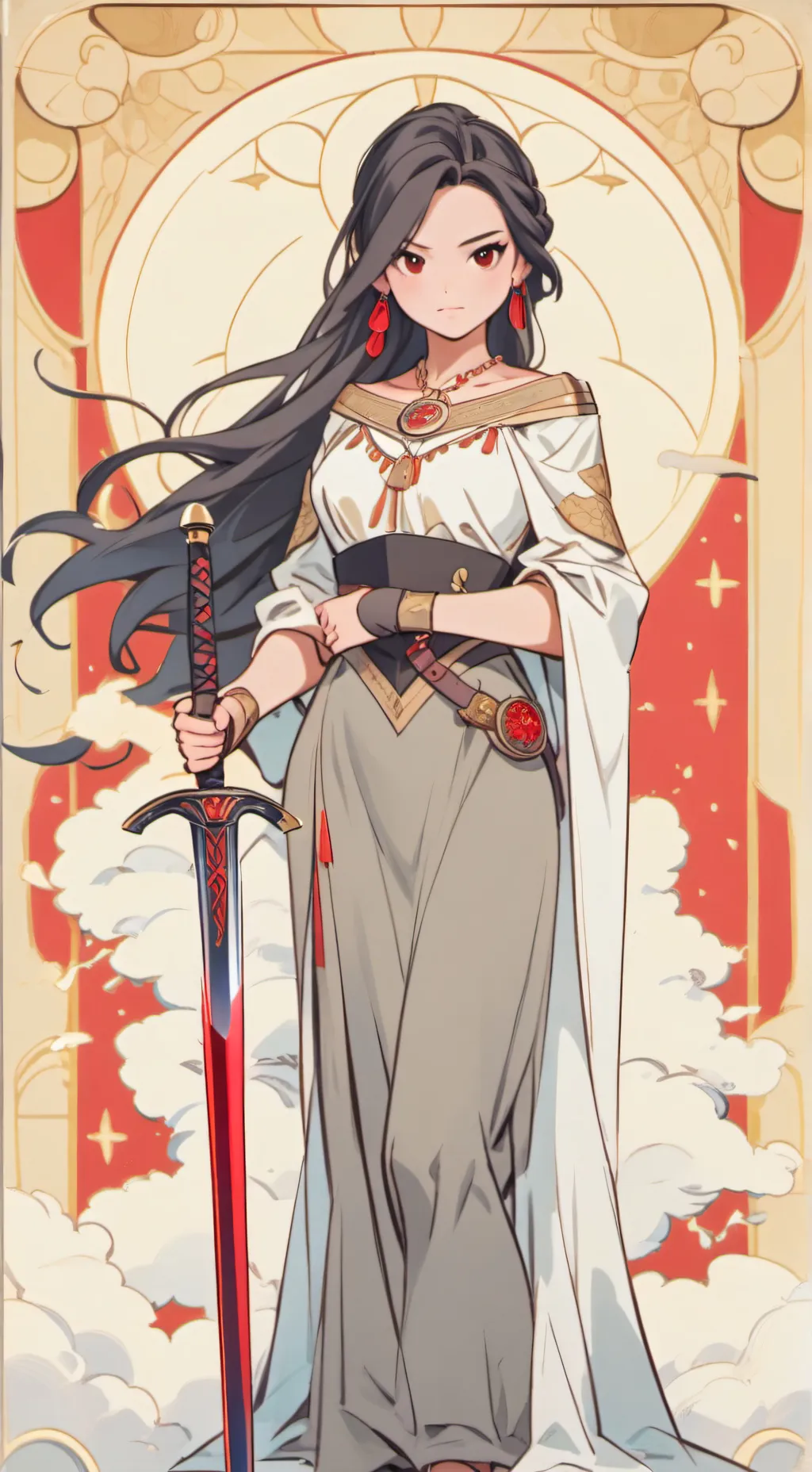 ai character: Céline background