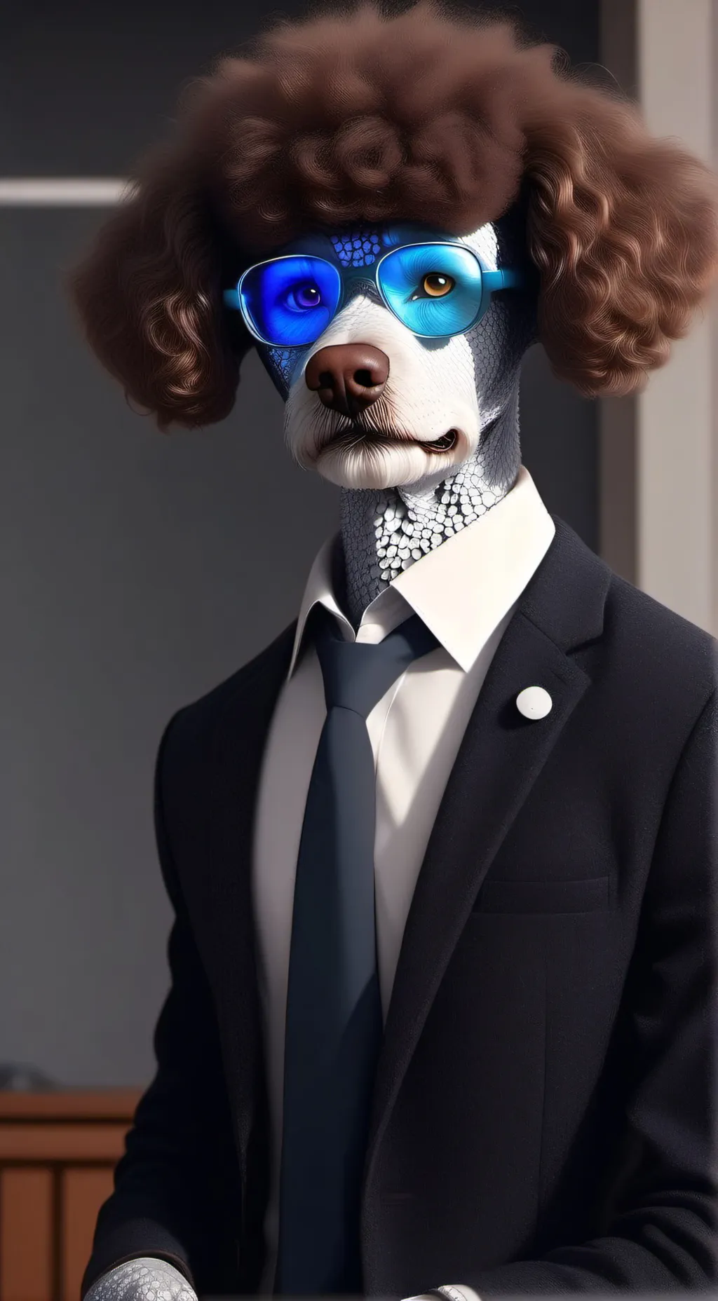 ai character: Glimm background