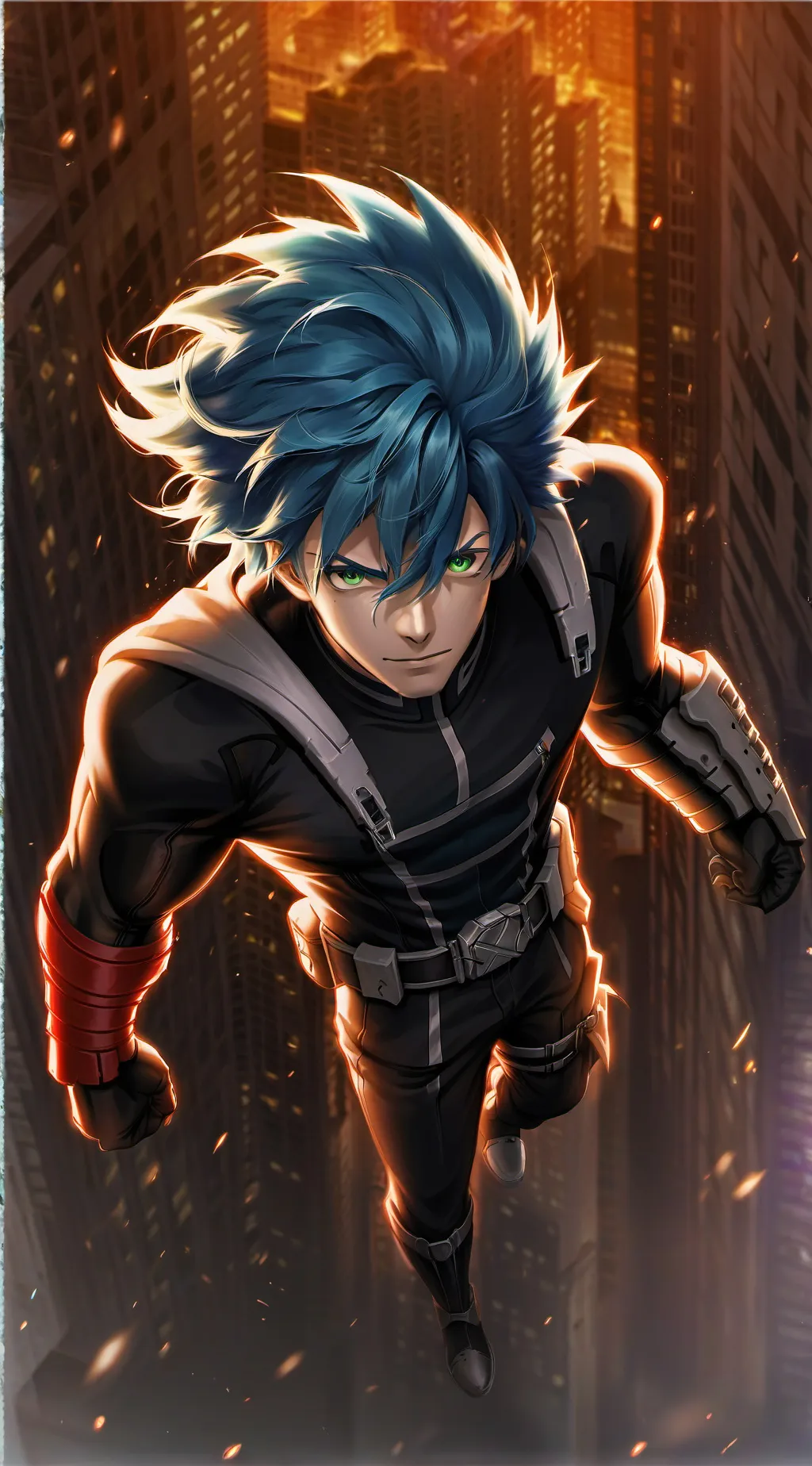 ai character: MHA  background