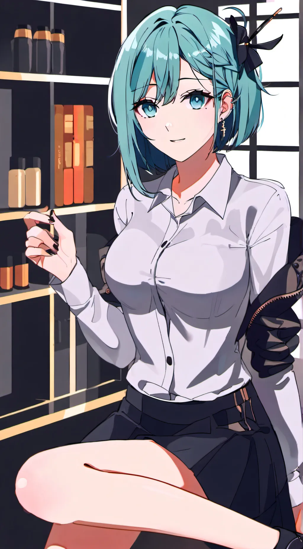 ai character: Luna  background