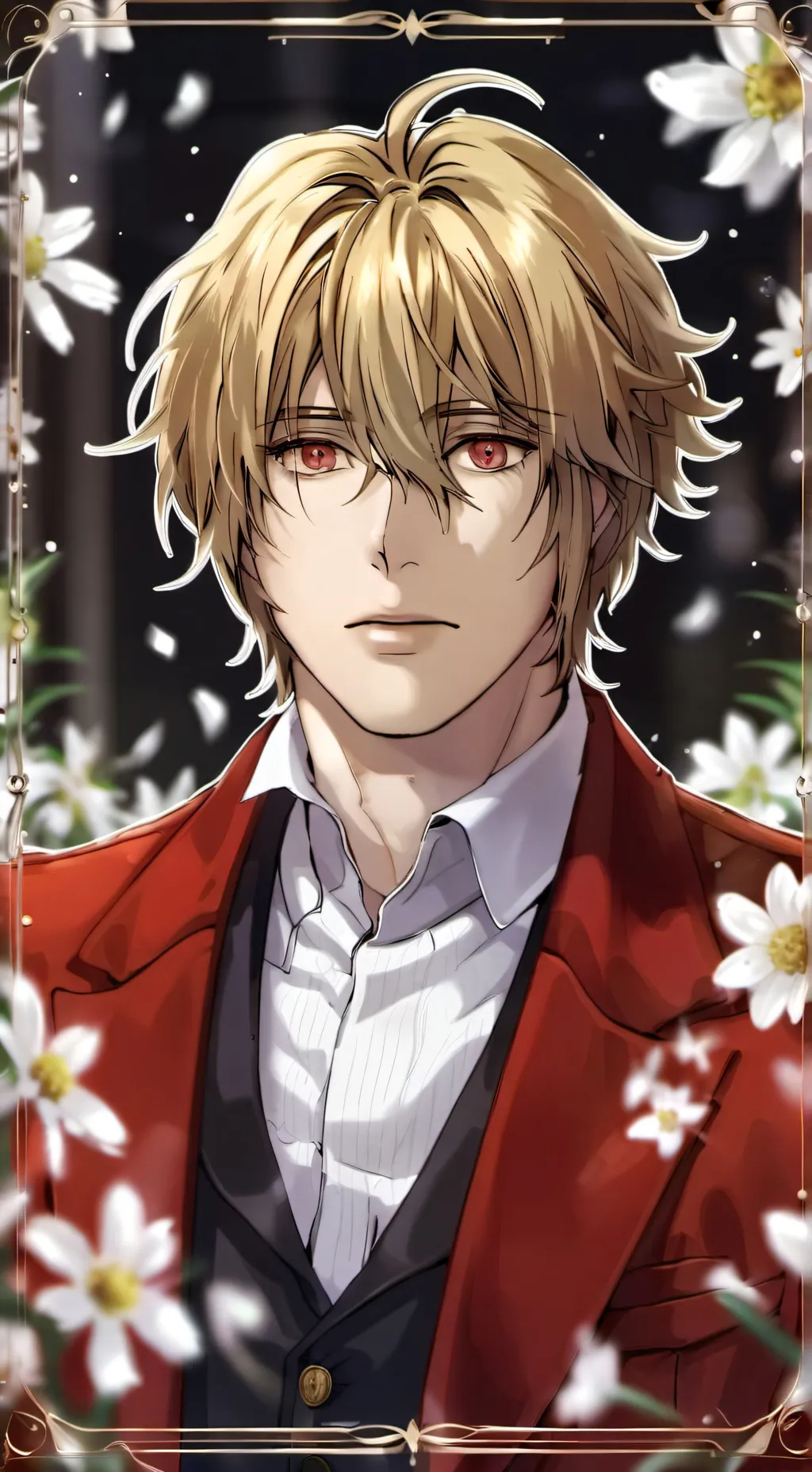 ai character: Roku agaki  background