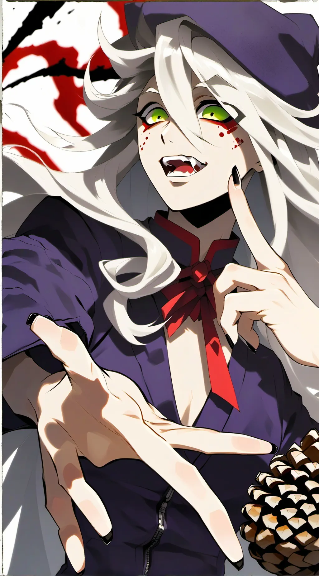 ai character: Uppermoon 2  Douma background