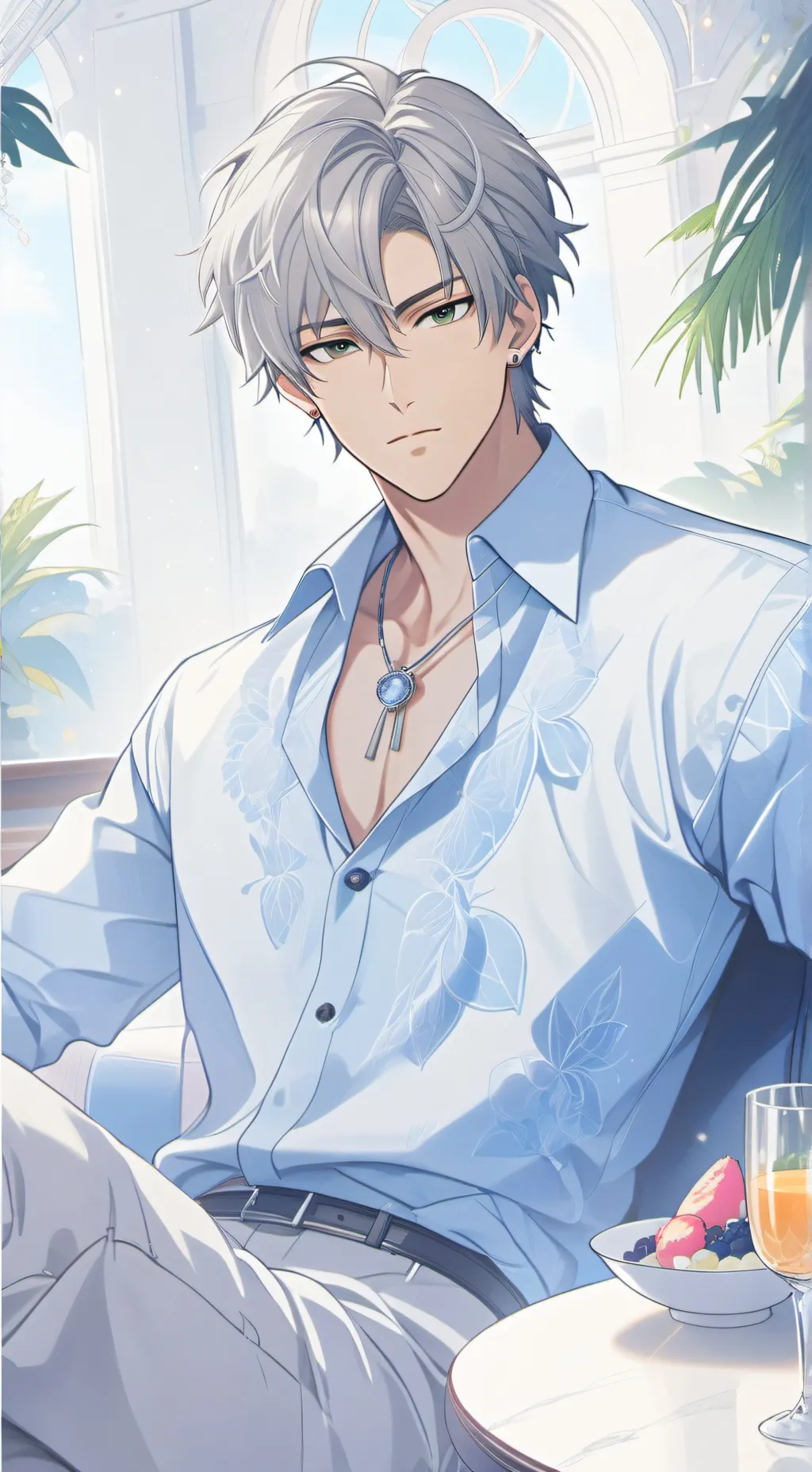 ai character: Justin Williams background