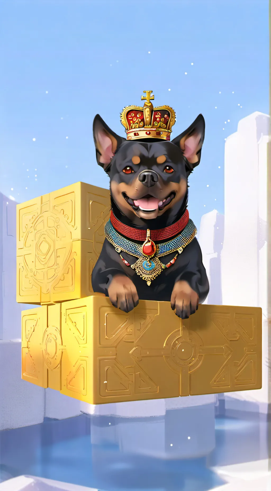 ai character: Three background