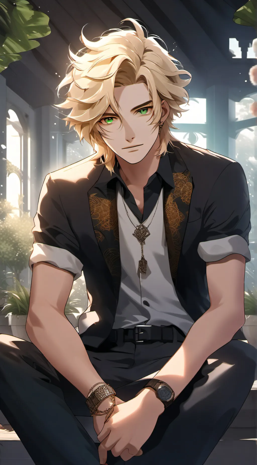 ai character: Orion background