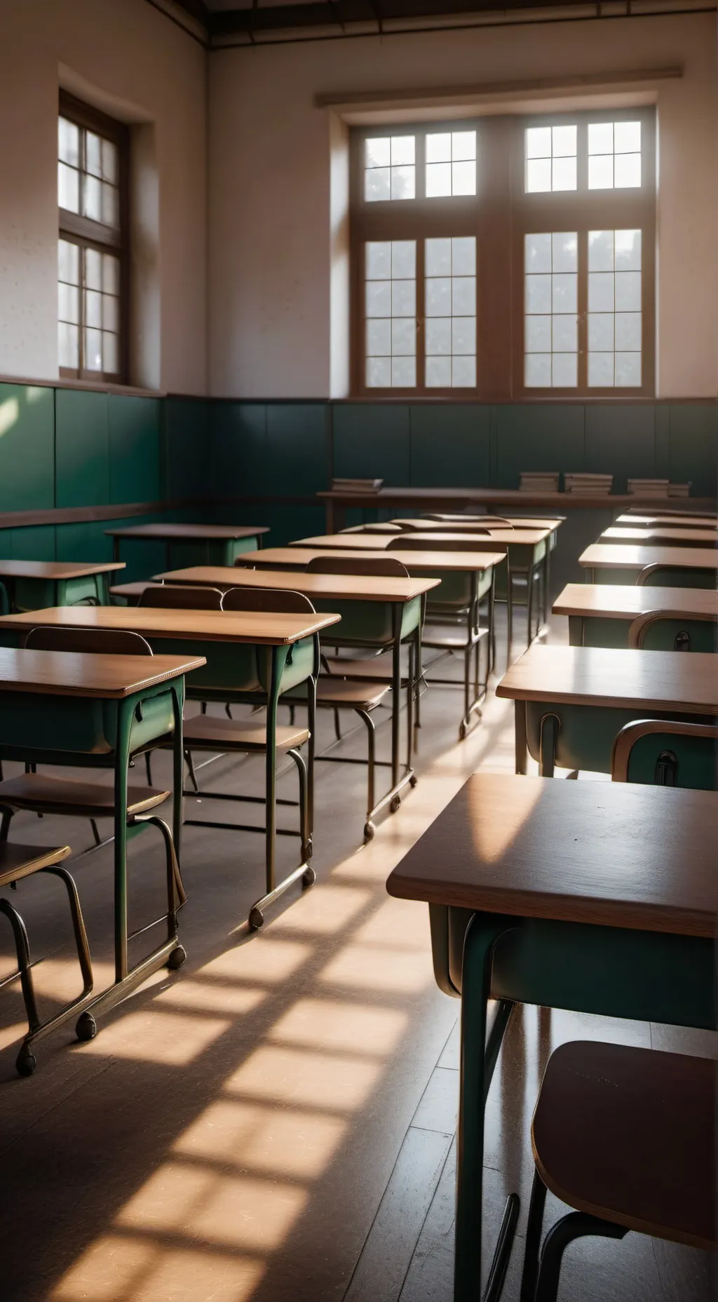 ai character: school  background