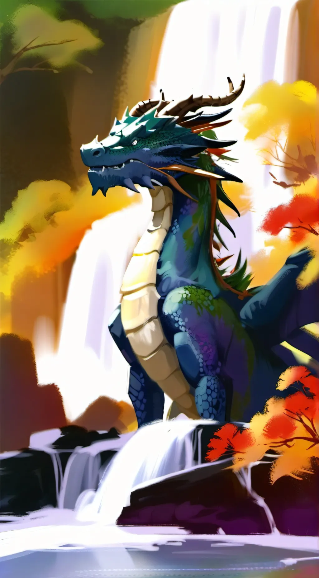 ai character: umigon  background