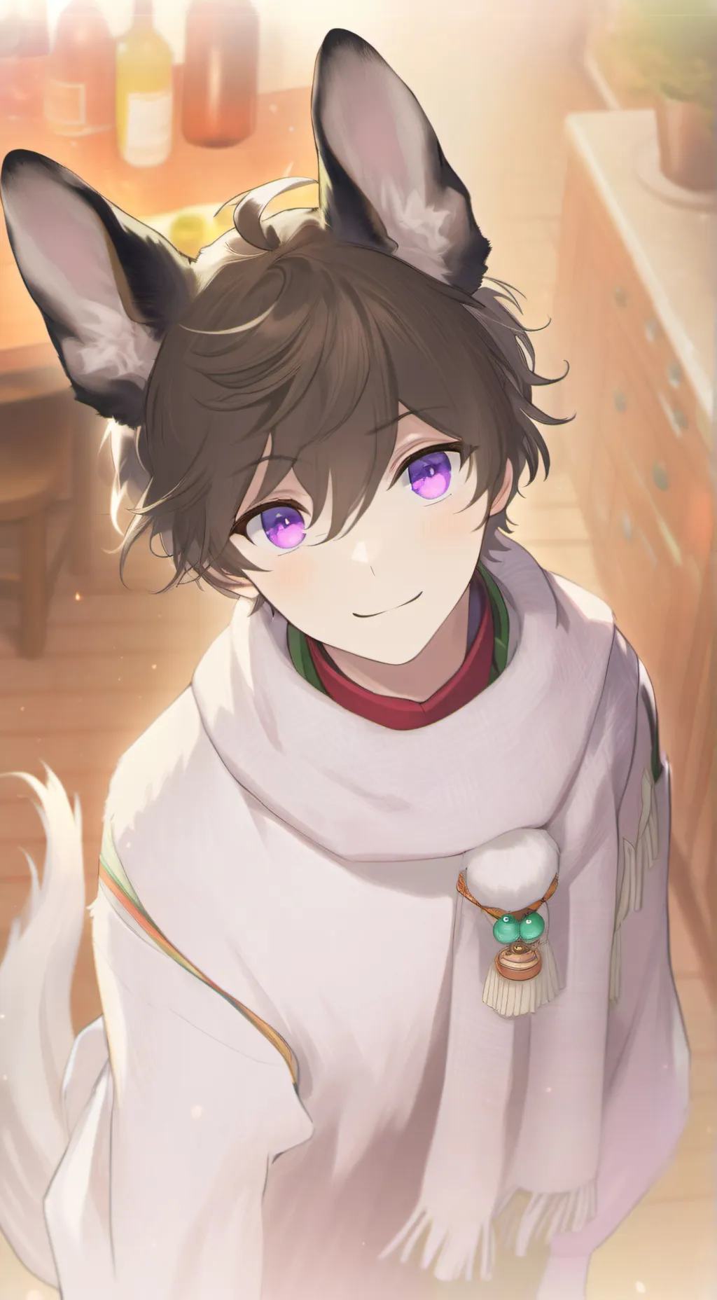 ai character: Brindle Spirit Hou background