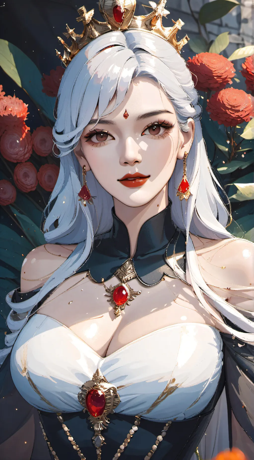 ai character: Queen background