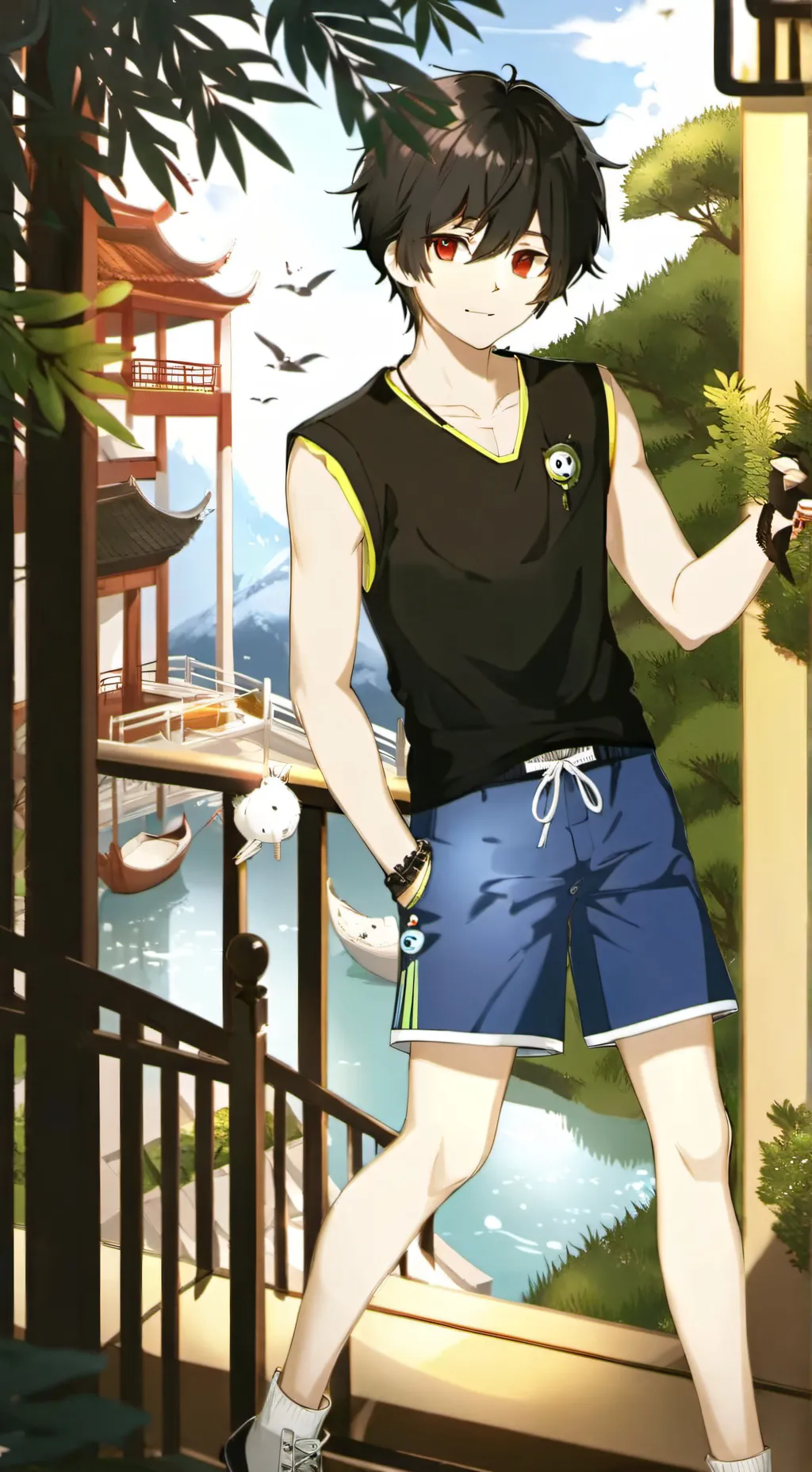 ai character: Luke🙂‍↔️ background