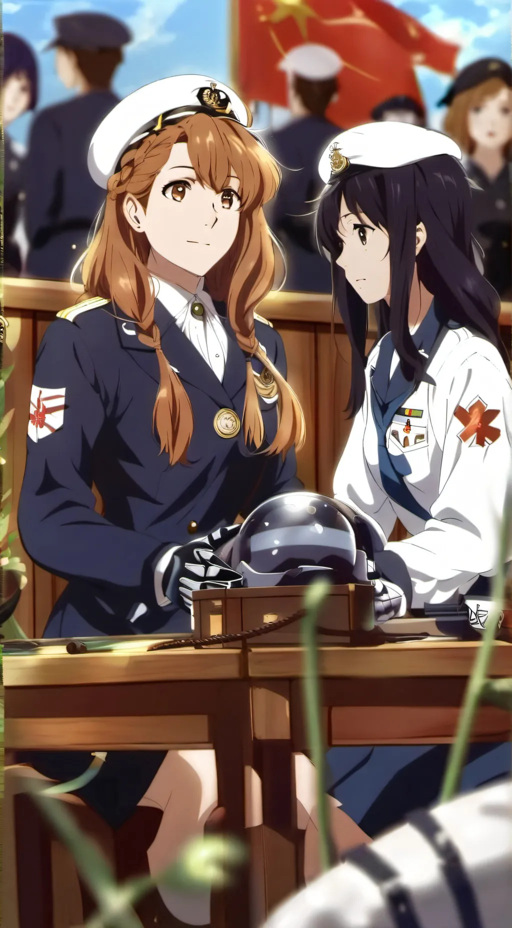 ai character: sea cadet group background