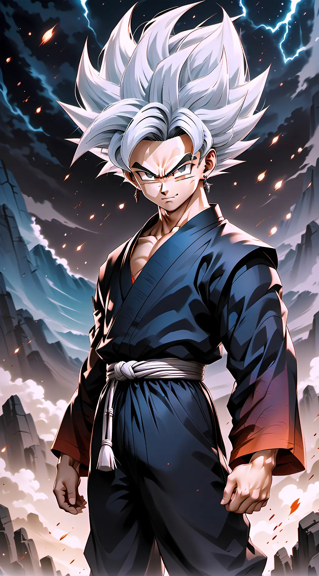 ai character: Sky background