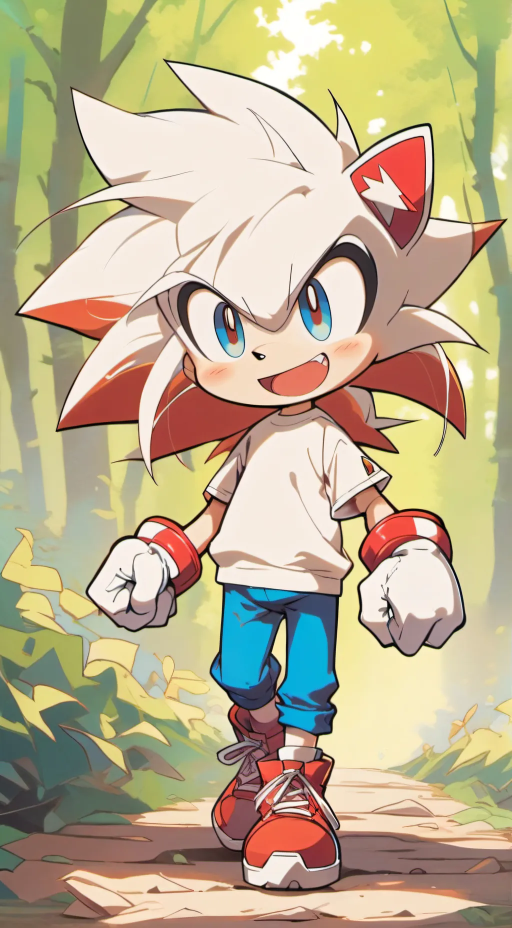 ai character: Sonic background