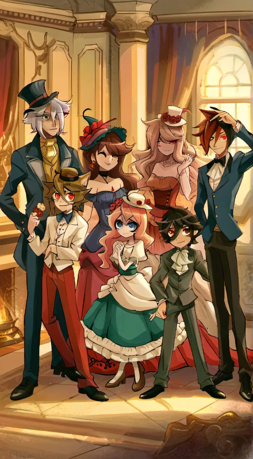 ai character: HH background