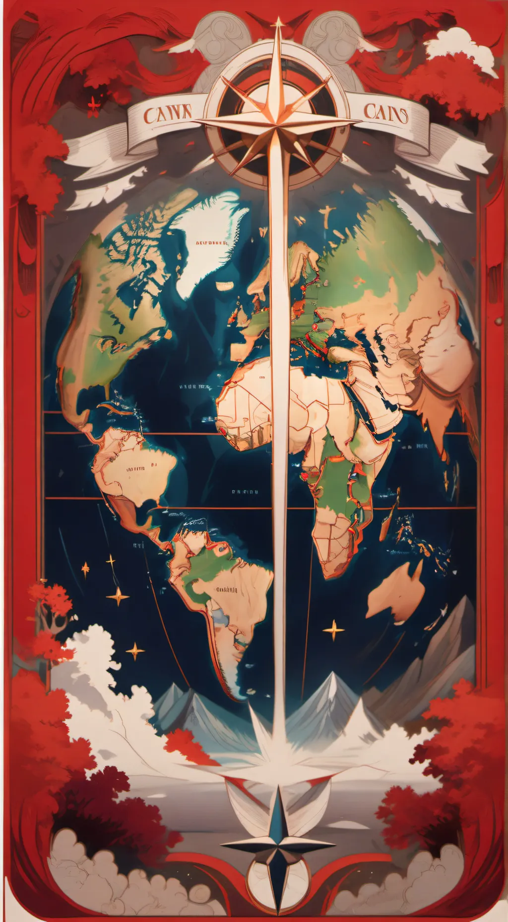 ai character: World Domination background