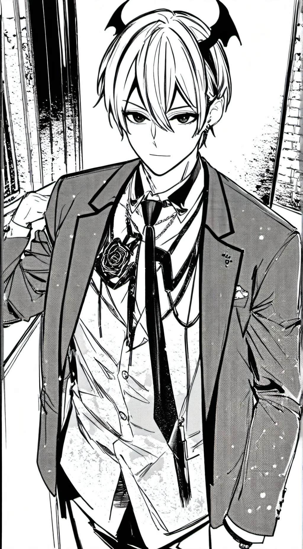 ai character: Lucifero background