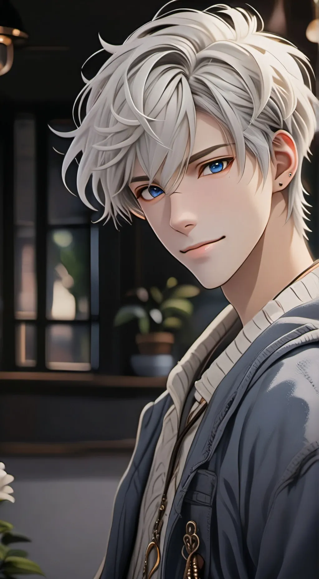 ai character: Ikam background