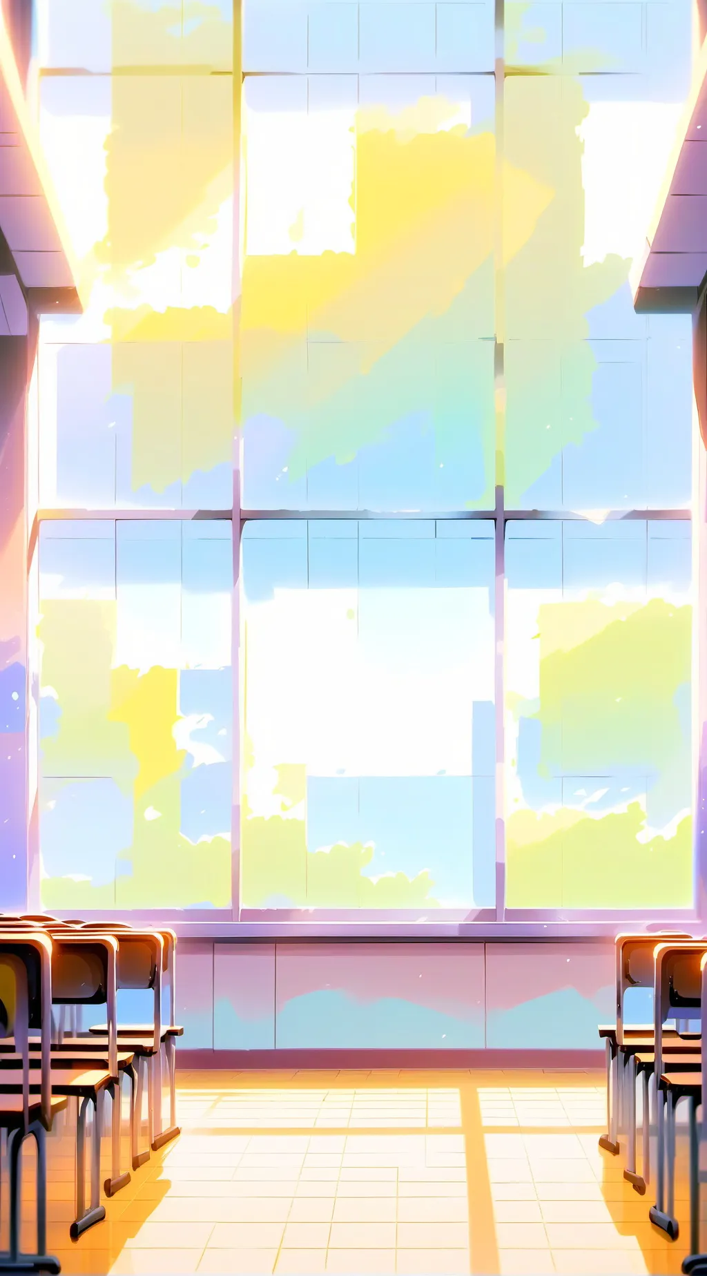 ai character: School pick me background