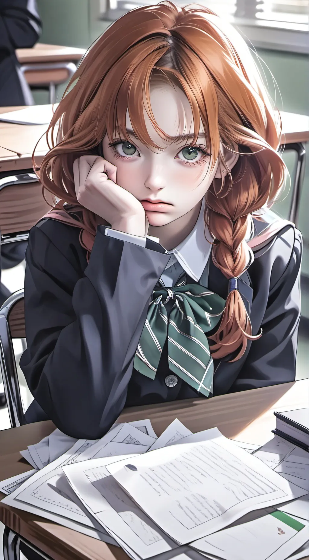 ai character: Natasha「💢」 background