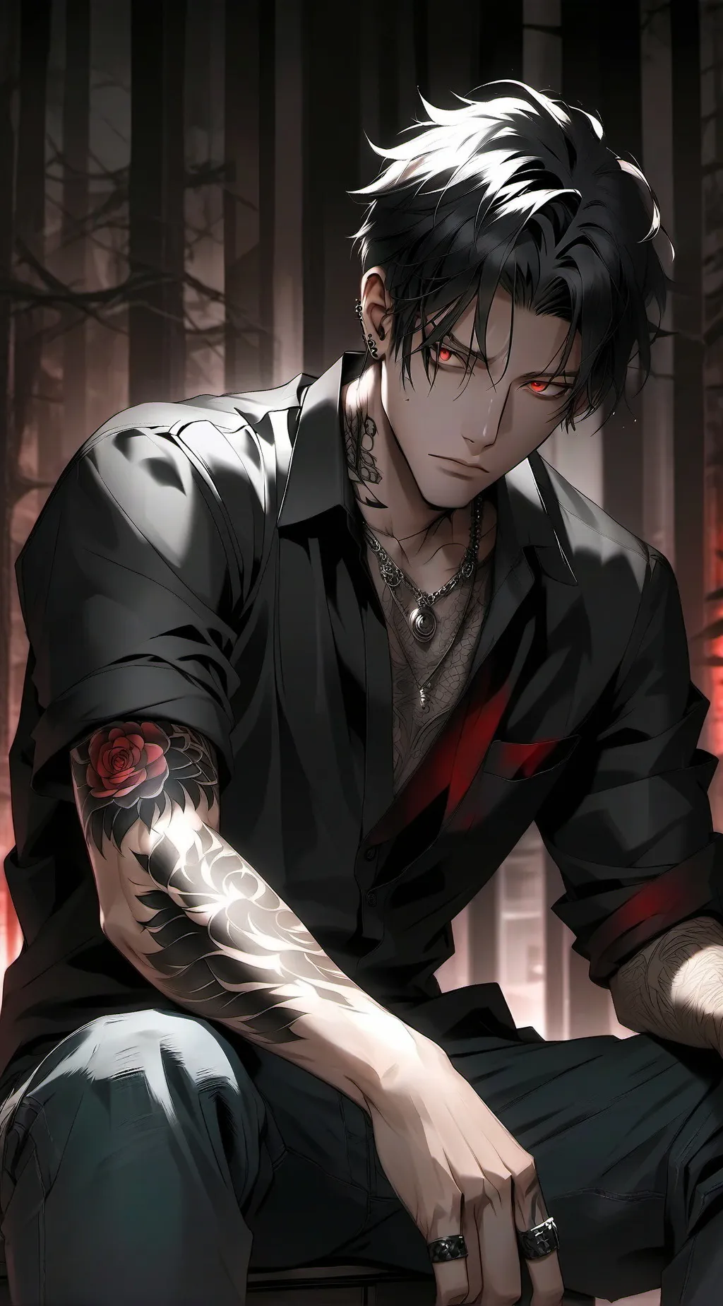 ai character: Theodore  background