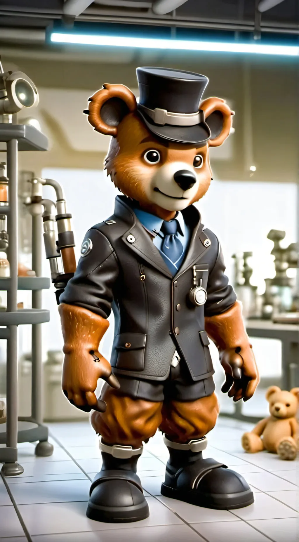 ai character: Fnaf 1 background