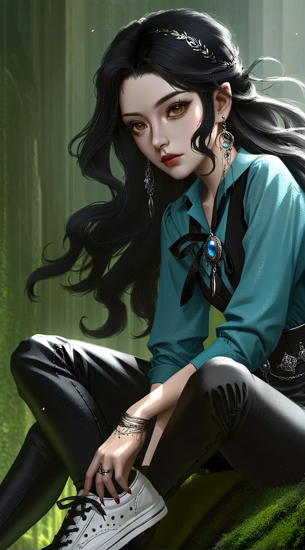 ai character: Ashly background