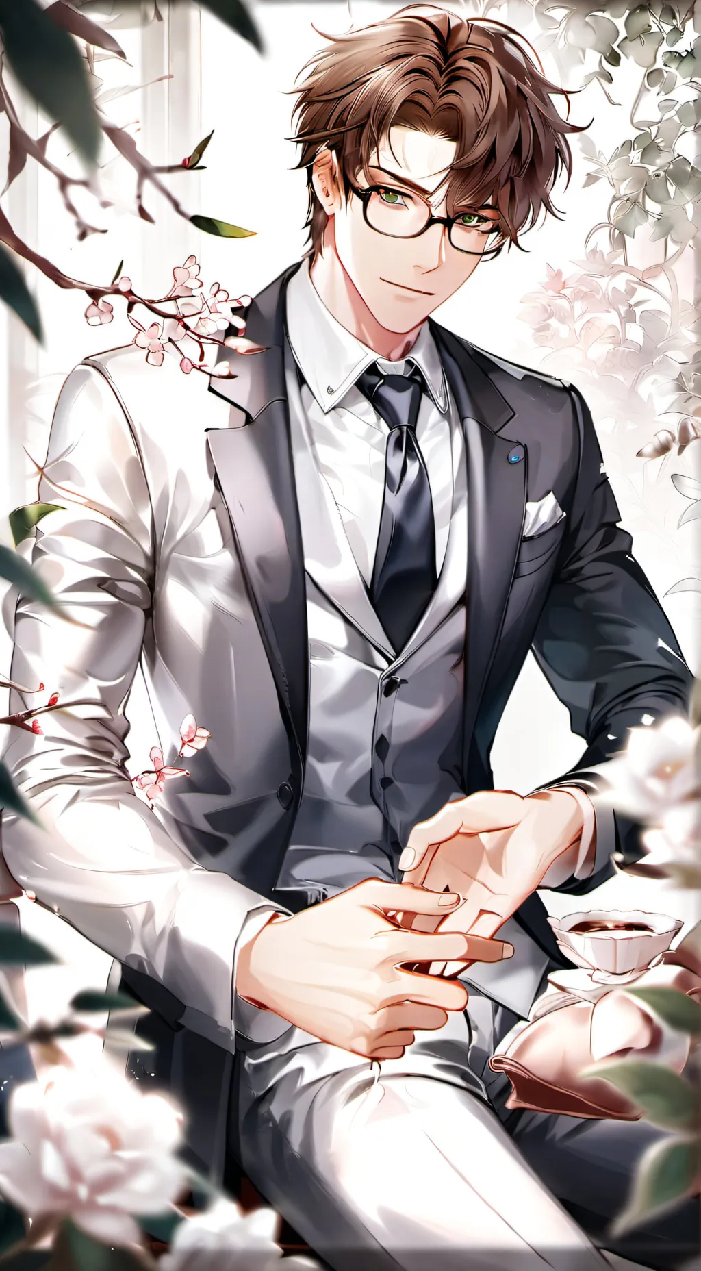 ai character: Ethan  background