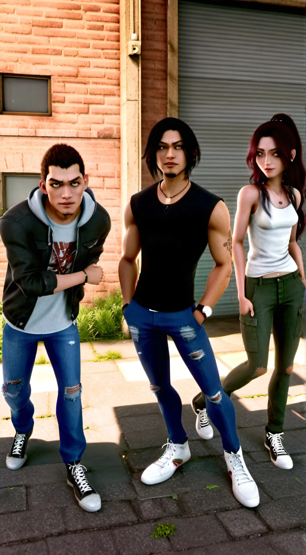 ai character: raven background