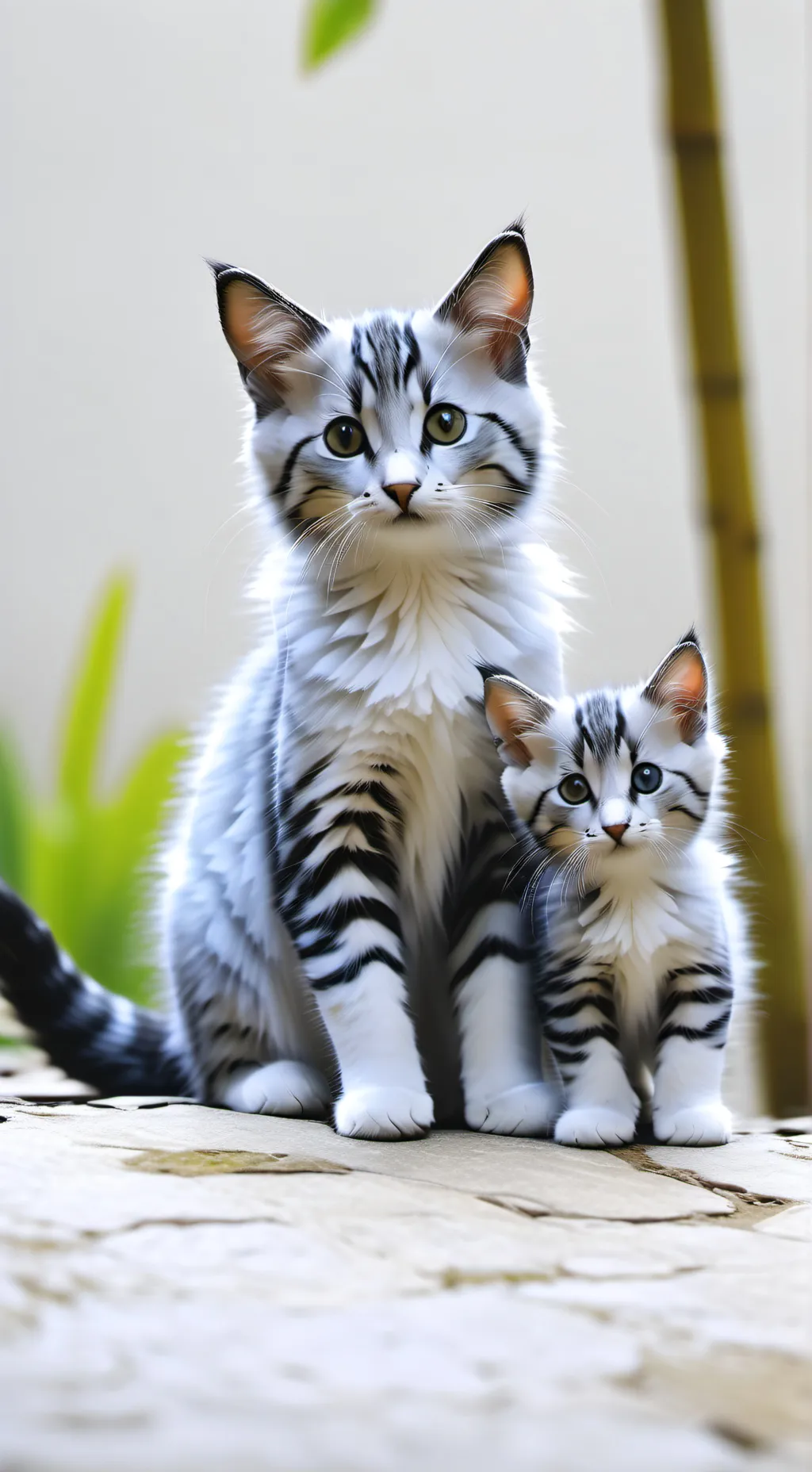 ai character: Cat family background