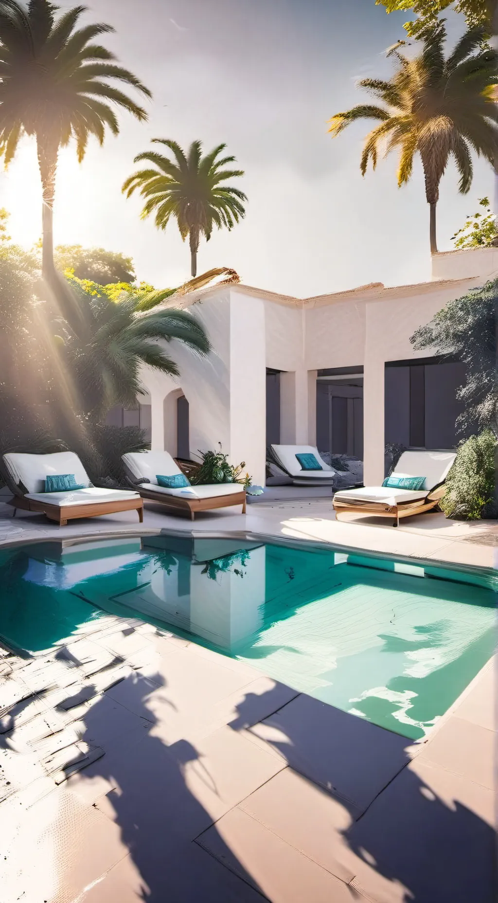 ai character: Diarreia piscina  background