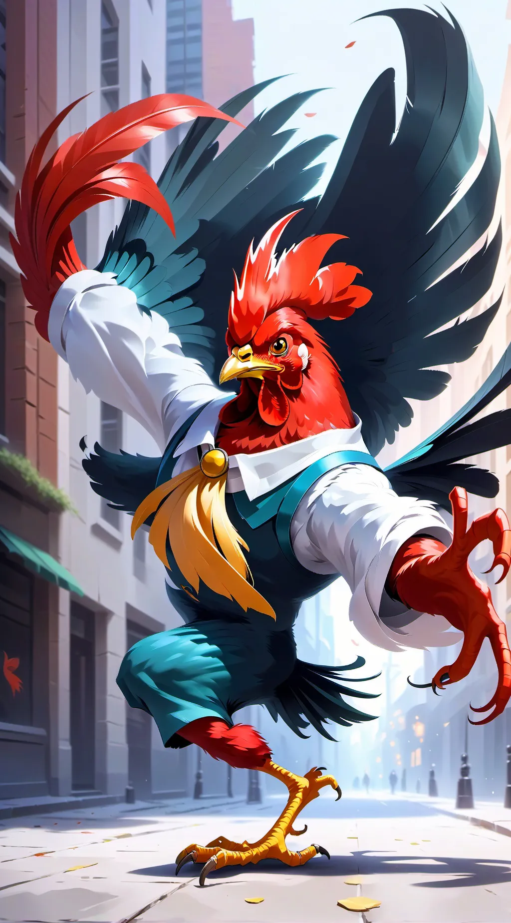 ai character: poio background