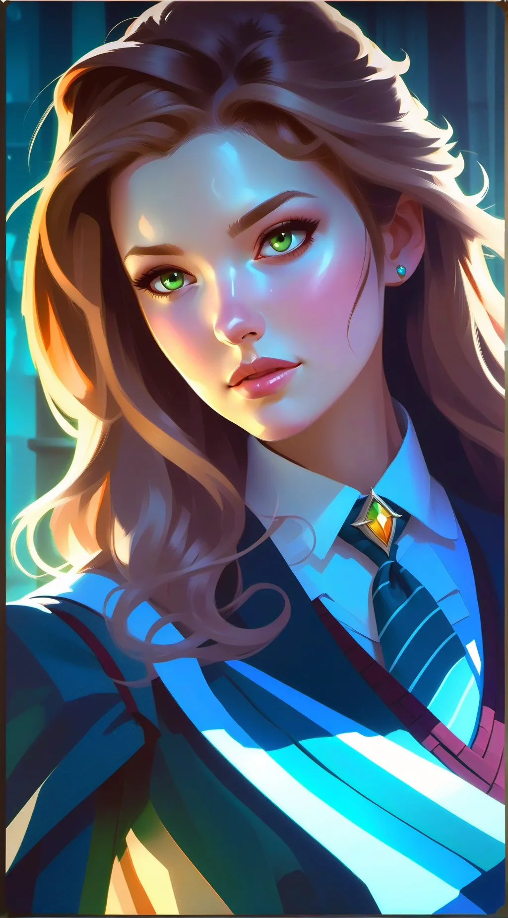 ai character: Brooke background