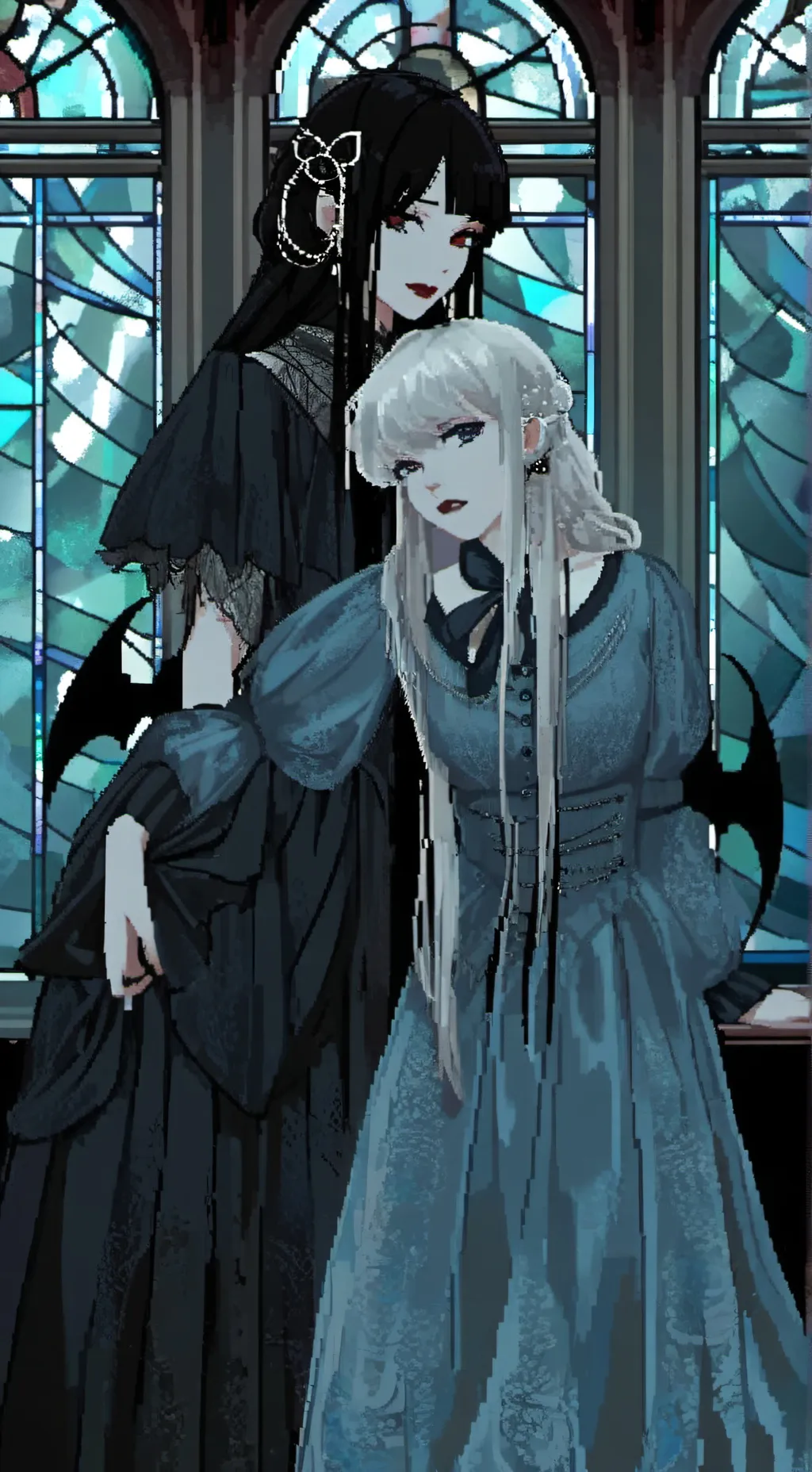 ai character: Rose. background