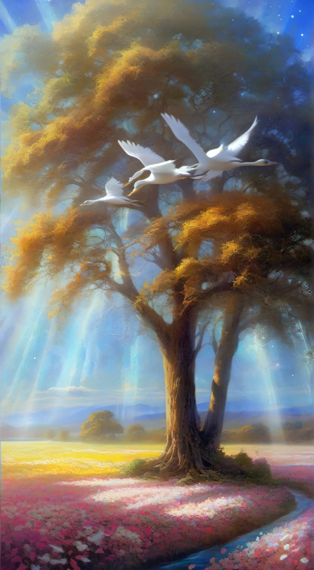 ai character: HH(heaven) background