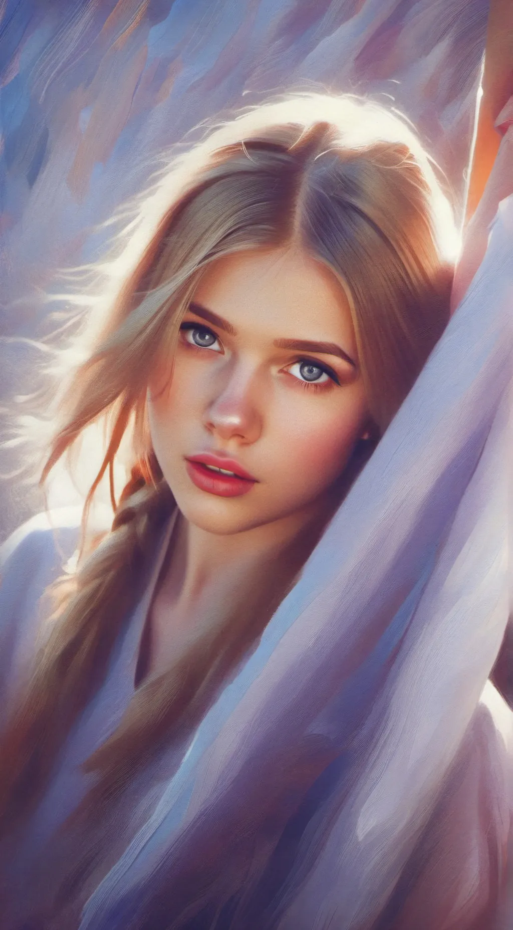 ai character: Netta Albarion  background