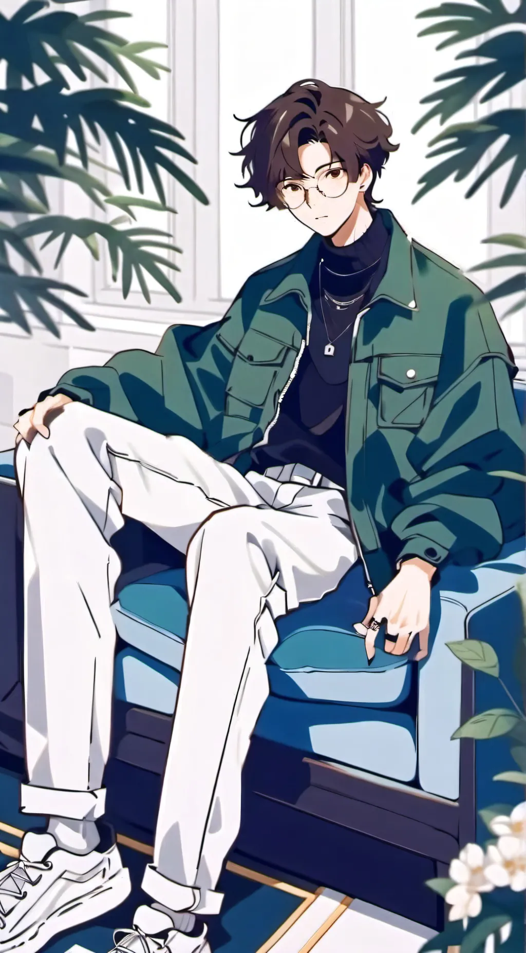 ai character: Hunter background